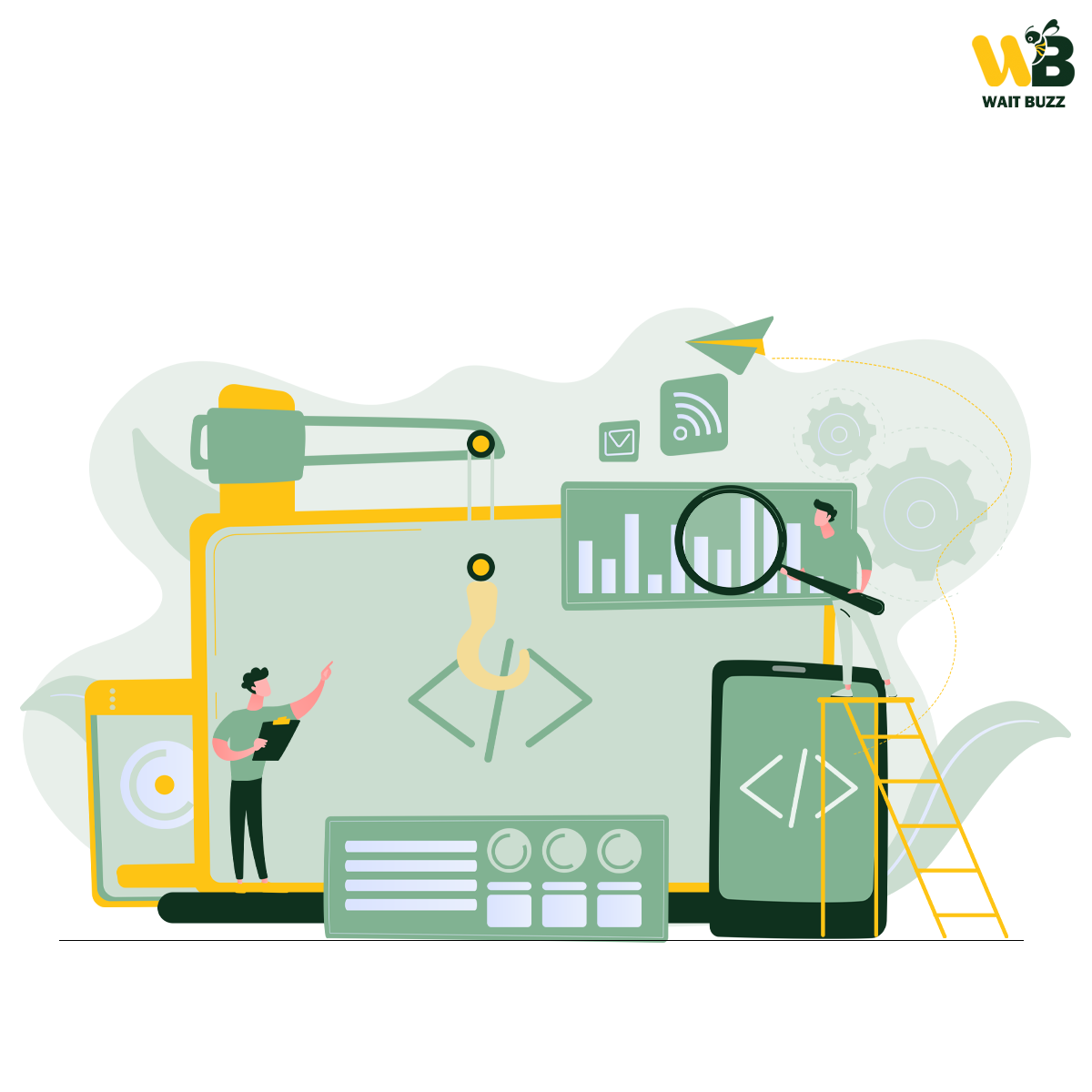 استثمر في فريق التسويق waitbuzz الذي يساعدك على تحقيق أهداف مشروعك