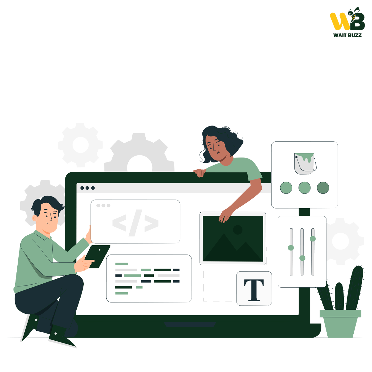 استراتيجيات التصميم الملائمة لاحتياجات العميل: شركة WaitBuzz